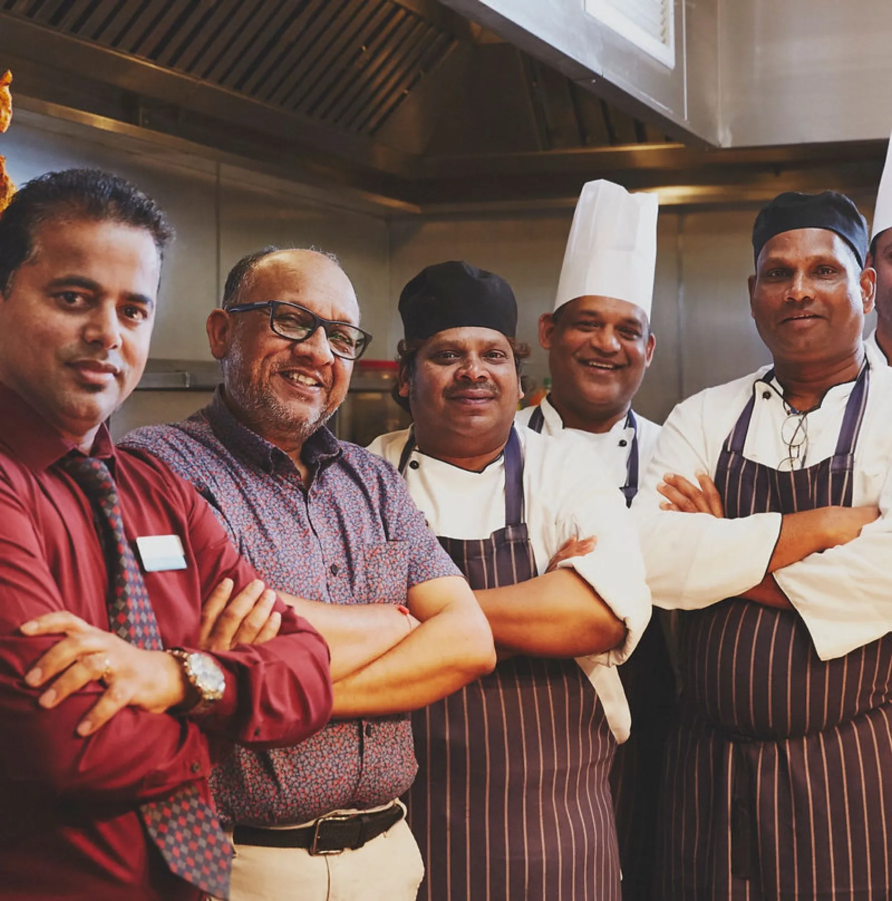 The team of chefs at Royal Darbar, Emsworth