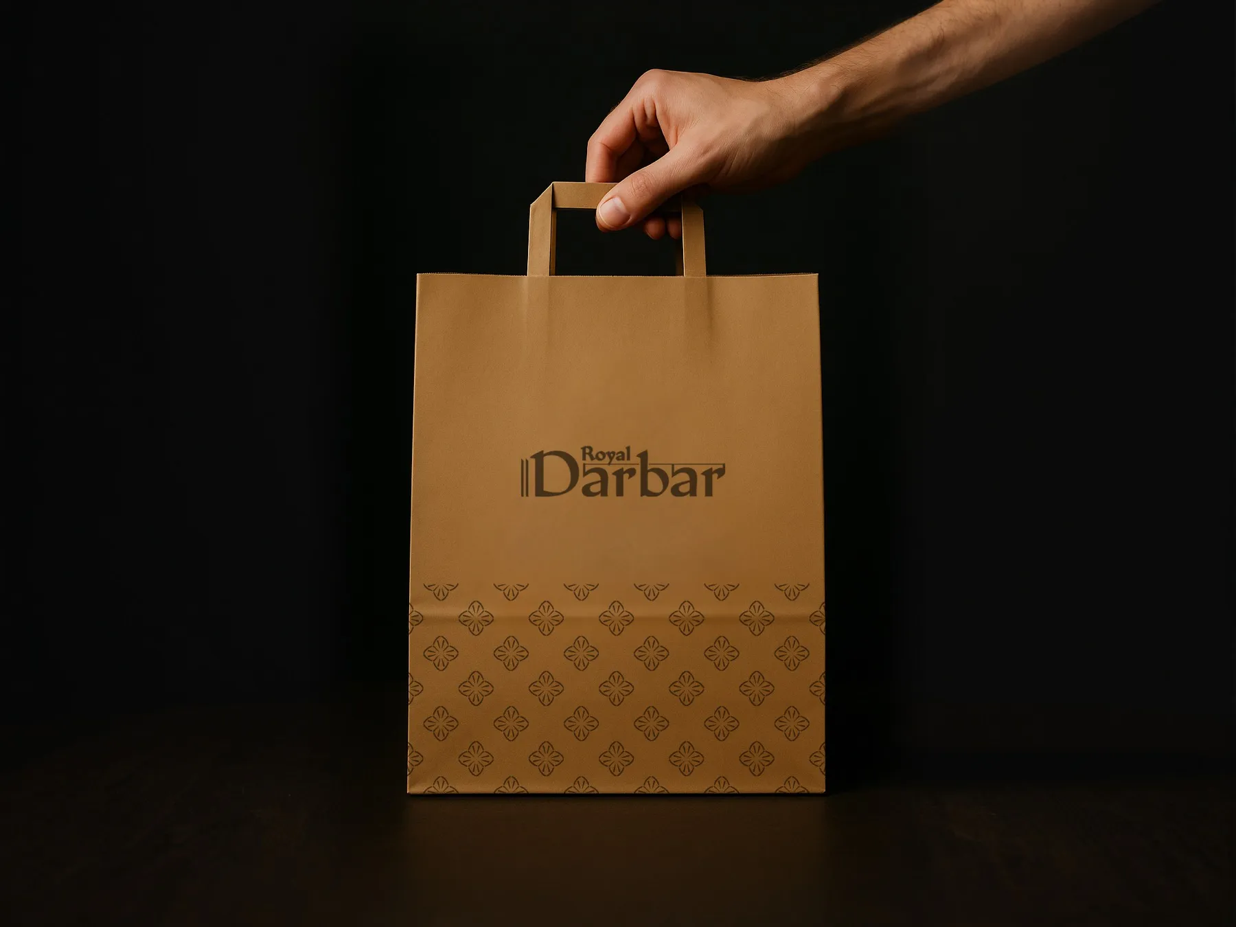 A Royal Darbar takeaway bag